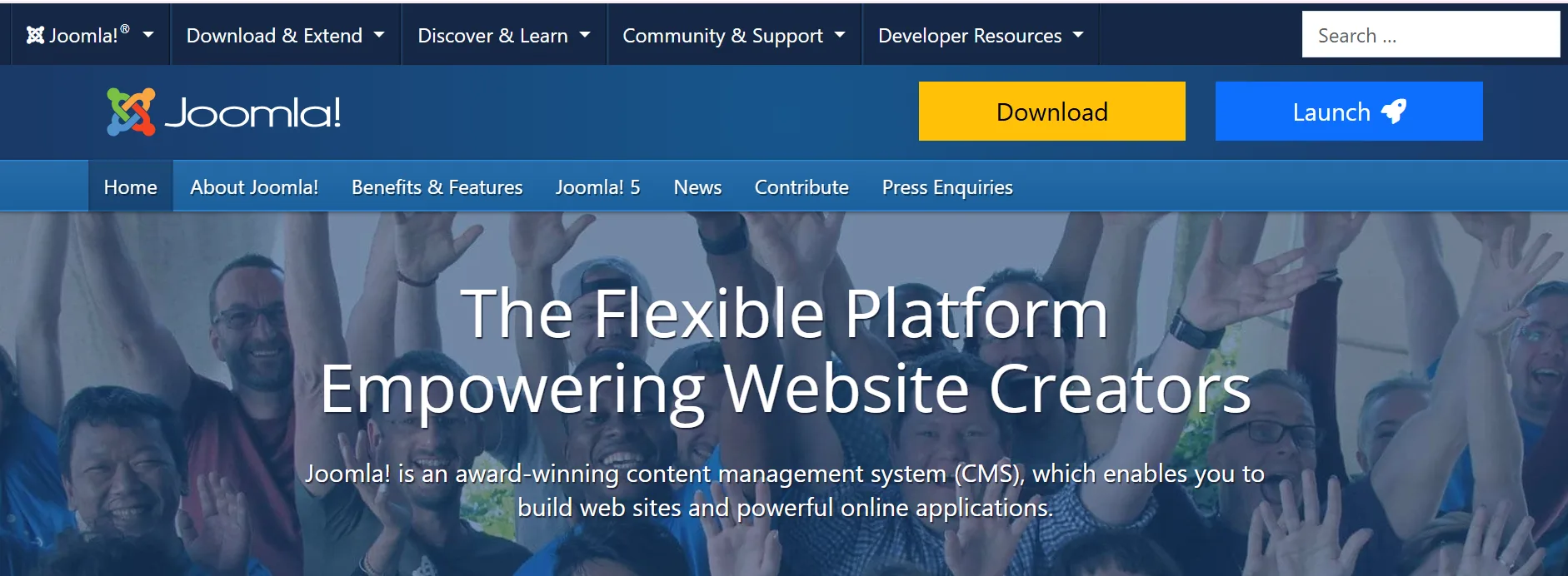 的Joomla