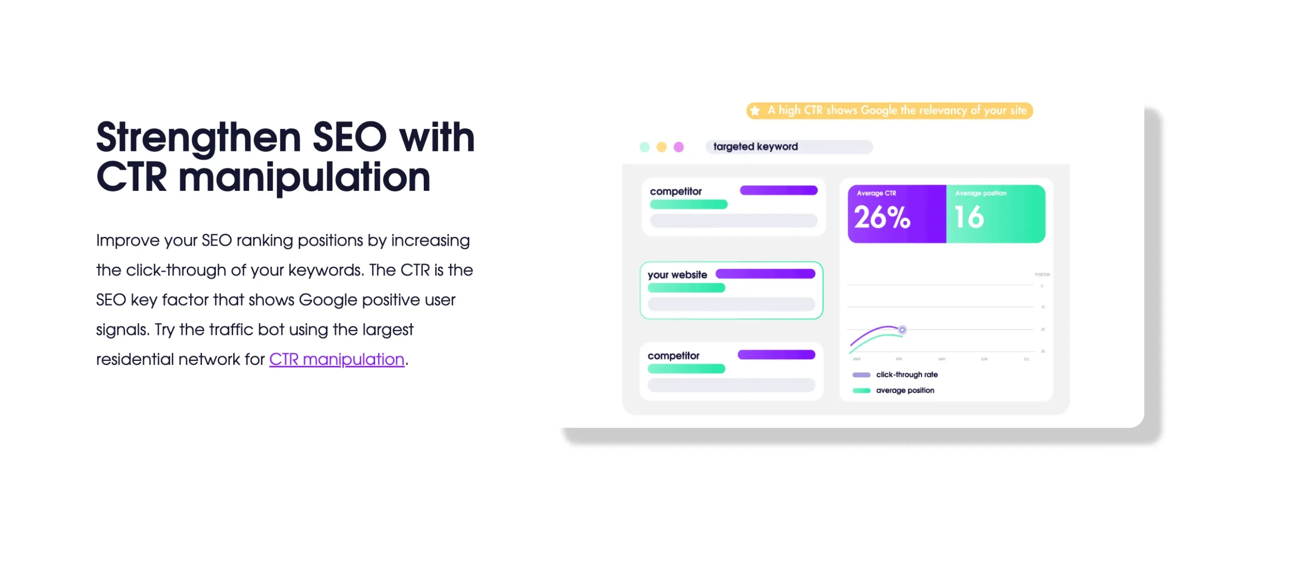 Koop websiteverkeer via Searchseo