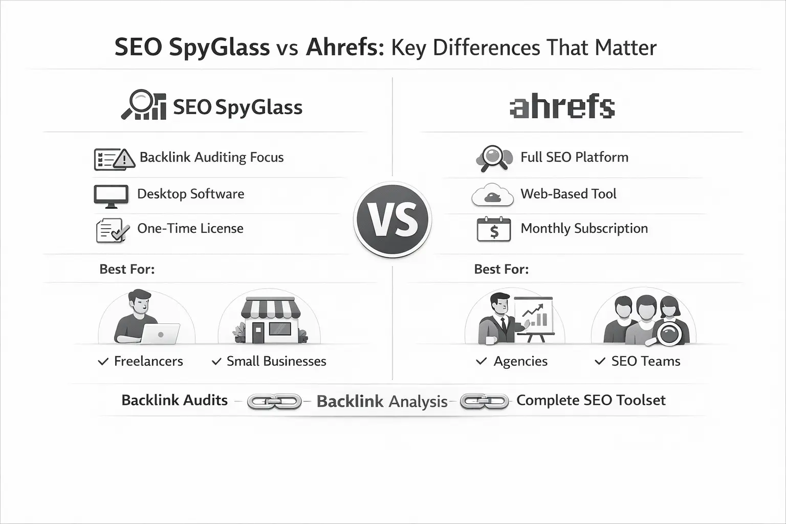 SEO SpyGlass เทียบกับ Ahrefs