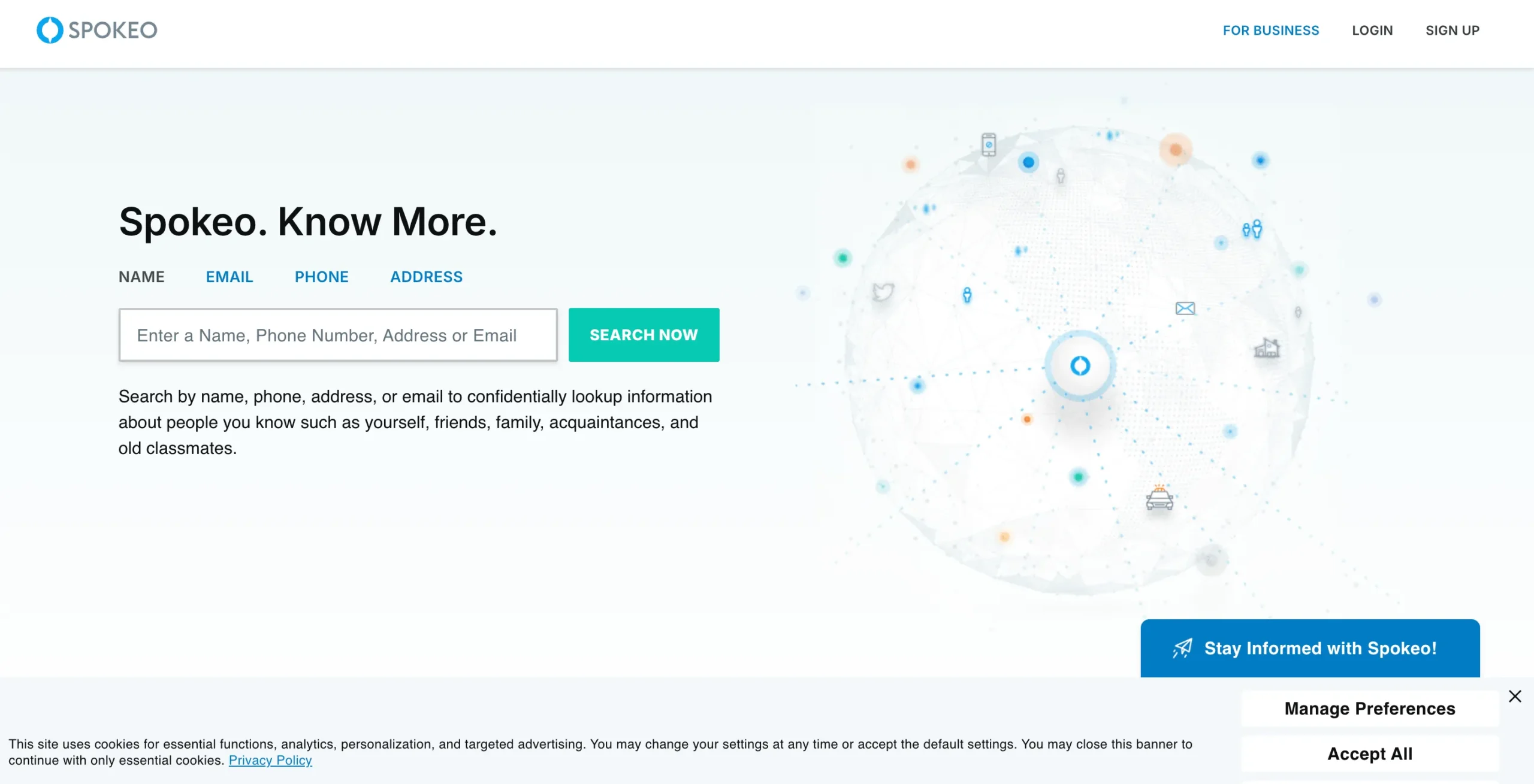 găsitor rapid de oameni