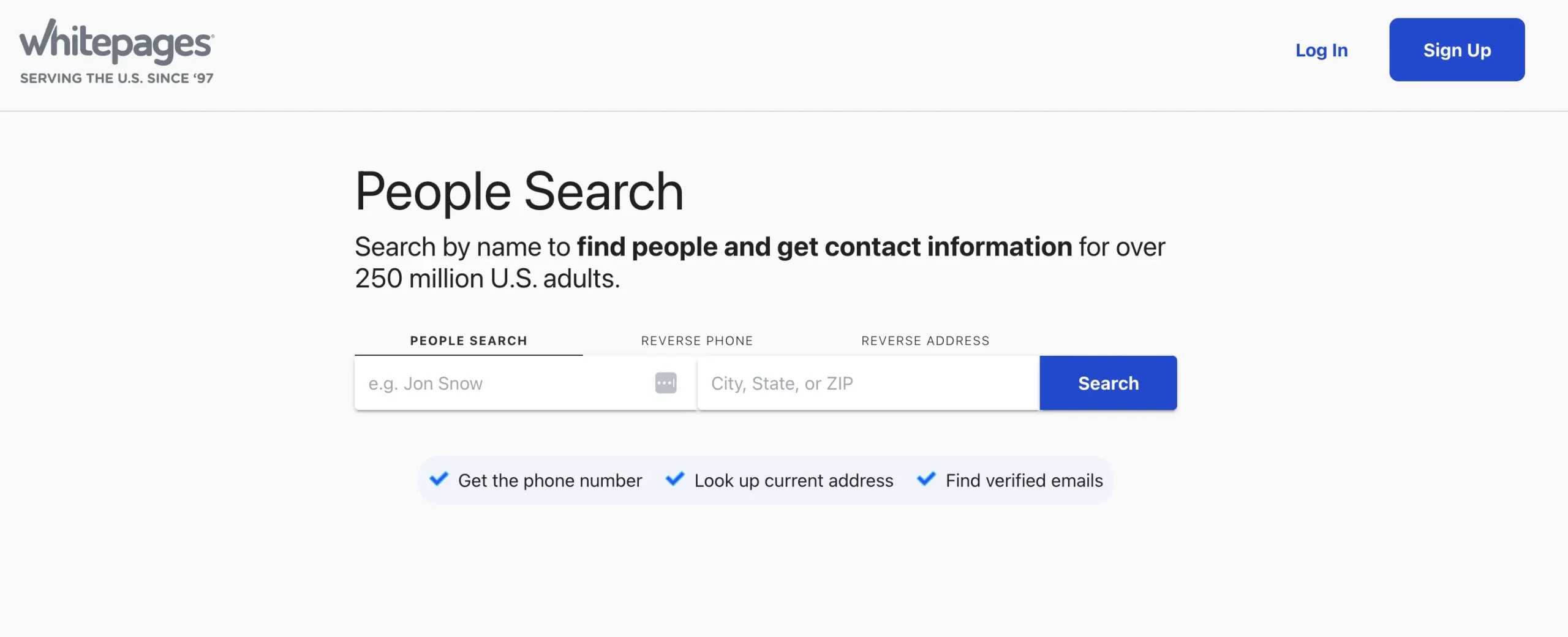găsitor rapid de oameni