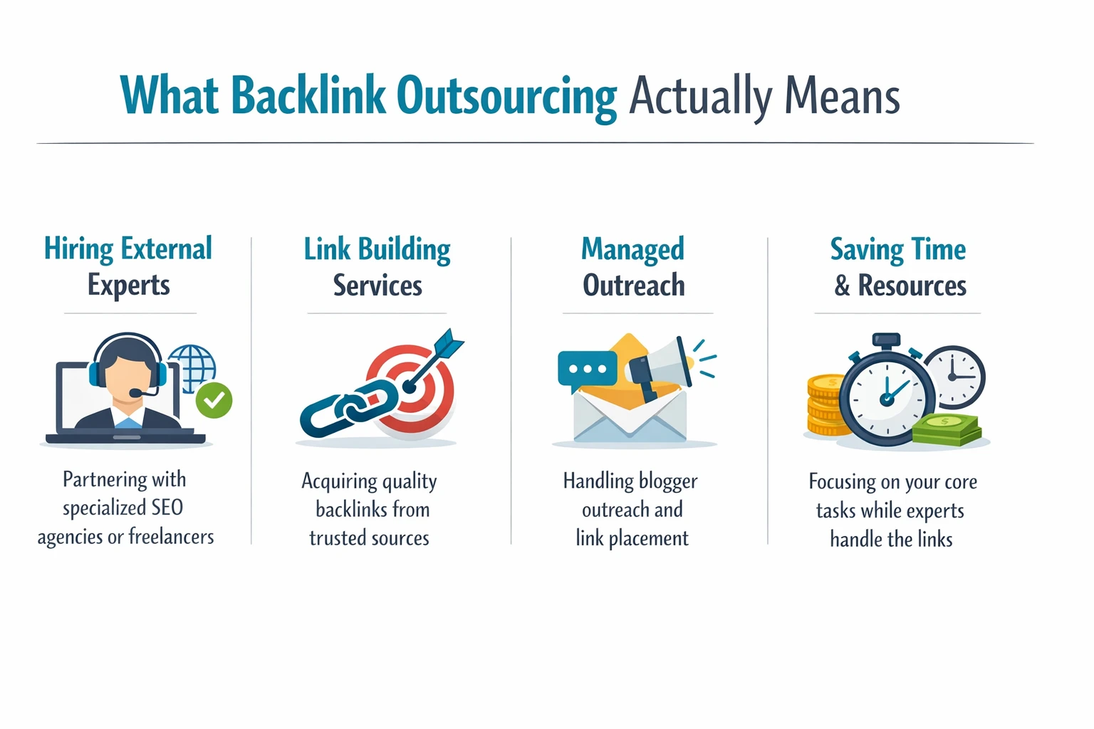Backlink outsourcing